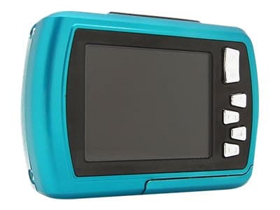 Easypix Aquapix W2024 Splash - Digitalkamera - kompakt - 5.0 MP / 16.0 MP (interpolerat) - 720 p - undervatten upp till 3 m - isblå