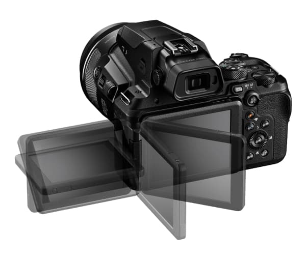 Nikon Coolpix P950, 16 MP, 4608 x 3456 piksler, CMOS, 83x, 4K Ultra HD, Sort