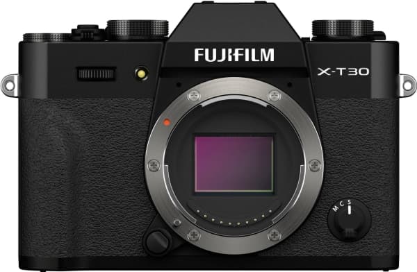 Fujifilm X -T30 II, 26,1 MP, 9600 x 2160 piksler, X-Trans CMOS 4, 4K Ultra HD, Berøringsskjerm, Sort
