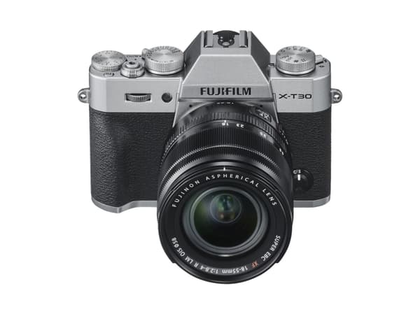 Fujifilm X -T30 II + 18-55mm, 26,1 MP, 9600 x 2160 pixlar, X-Trans CMOS 4, 4K Ultra HD, Pekskärm, Silver, Svart