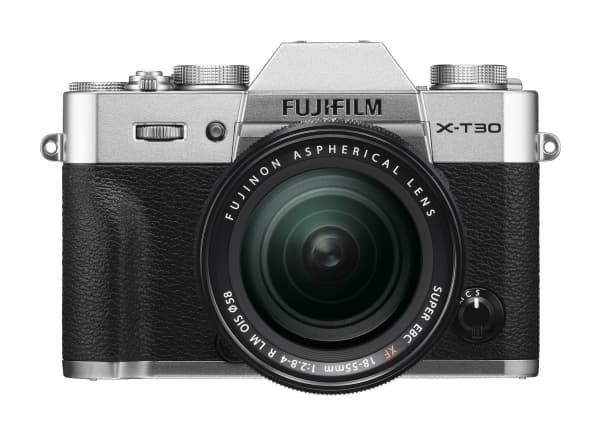 Fujifilm X -T30 II + 18-55mm, 26,1 MP, 9600 x 2160 pixlar, X-Trans CMOS 4, 4K Ultra HD, Pekskärm, Silver, Svart Silver, Svart