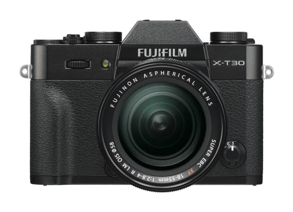Fujifilm X -T30 II + 18-55mm, 26,1 MP, 9600 x 2160 pikseliä, X-Trans CMOS 4, 4K Ultra HD, Kosketusnäyttö, Musta musta