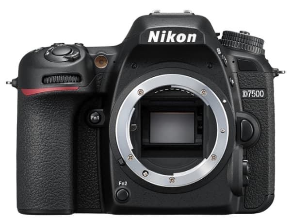 Nikon D7500, 20,9 MP, 5568 x 3712 piksler, CMOS, 4K Ultra HD, Berøringsskjerm, Sort