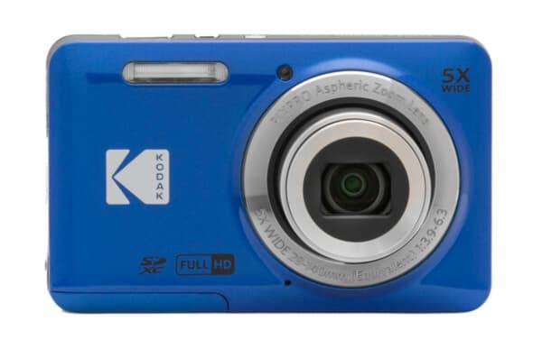 Kodak PIXPRO FZ55, 16 MP, 4608 x 3456 piksler, CMOS, 5x, Full HD, Blå Blå