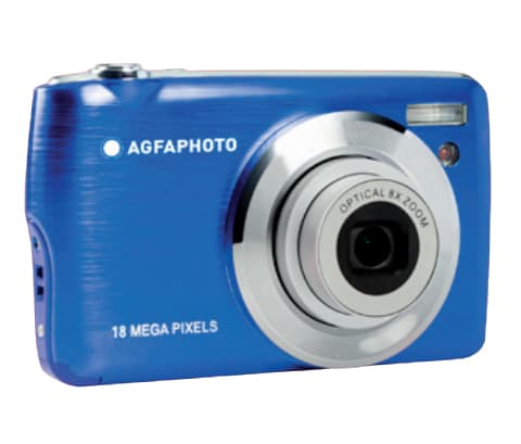 AgfaPhoto Realishot DC8200, 18 MP, 4896 x 3672 pixlar, CMOS, 8x, Full HD, Blå Blå
