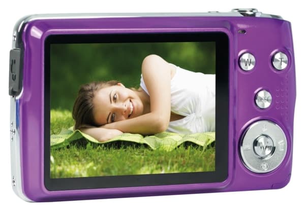 AgfaPhoto Compact DC8200, 18 MP, 4896 x 3672 piksler, CMOS, 8x, Full HD, lilla