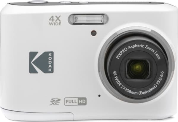 Kodak PIXPRO FZ45, 16 MP, 4608 x 3456 pixlar, CMOS, 4x, Full HD, Vit