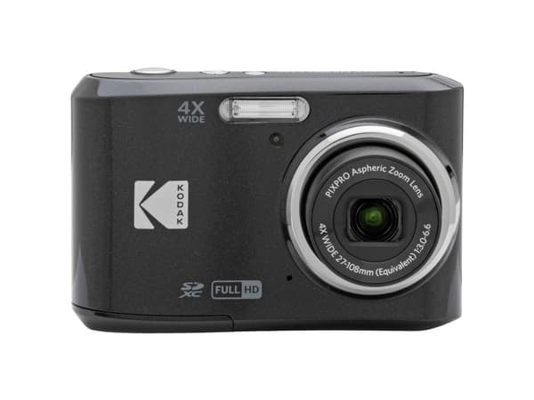 Kodak PIXPRO FZ45, 16 MP, 4608 x 3456 piksler, CMOS, 4x, Full HD, Sort