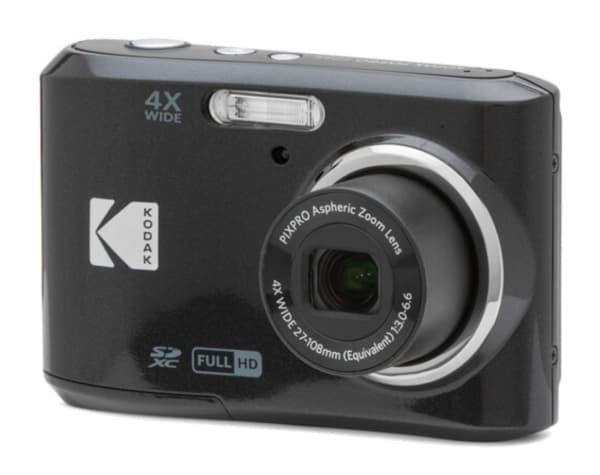 Kodak PIXPRO FZ45, 16 MP, 4608 x 3456 piksler, CMOS, 4x, Full HD, Sort