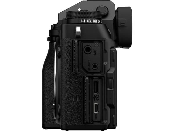 Fujifilm X -T5, 40,2 MP, 7728 x 5152 pikseliä, X-Trans CMOS 5 HR, 6.2K, Kosketusnäyttö, Musta
