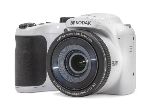 Kodak PIXPRO AZ255, 16,35 MP, 4608 x 3456 piksler, BSI CMOS, 25x, Full HD, Hvit