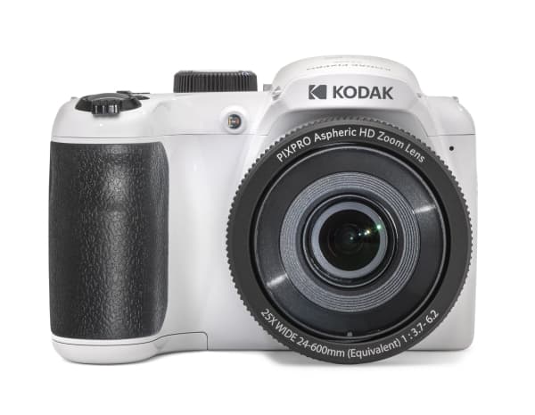Kodak PIXPRO AZ255, 16,35 MP, 4608 x 3456 piksler, BSI CMOS, 25x, Full HD, Hvit Hvit