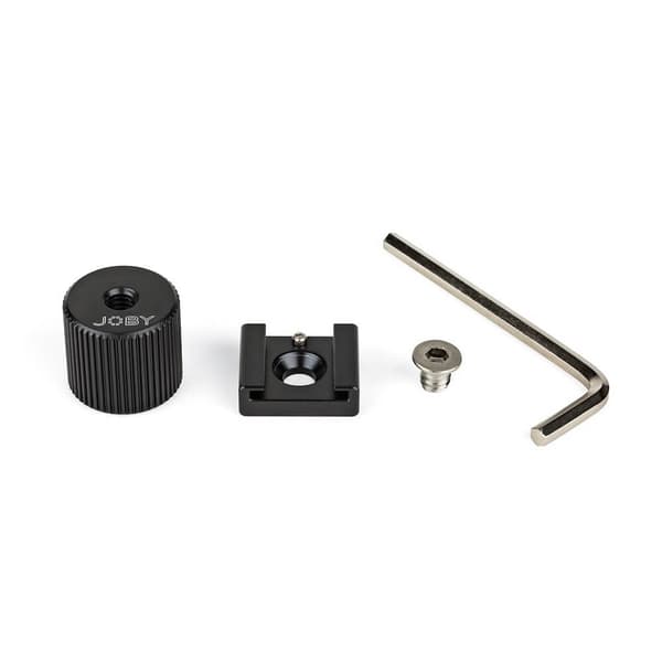 Joby Cold Shoe Pro Mount/Flashsko Sort