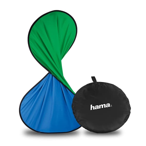 Hama Foldbar Bakgrunn 2-i-2 Grønn/Blå 150x200 cm
