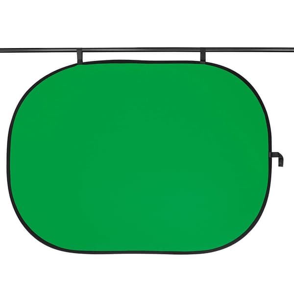 Hama Foldbar Bakgrunn 2-i-2 Grønn/Blå 150x200 cm