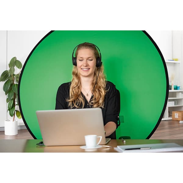 Hama Foldbar Bakgrunn Grønn 130cm