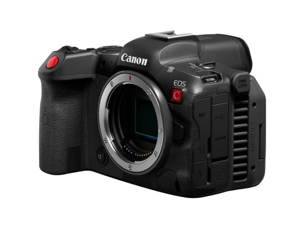 Canon EOS R5 C, 45 MP, 8192 x 5464 piksler, CMOS, 8K Ultra HD, Berøringsskjerm, Sort