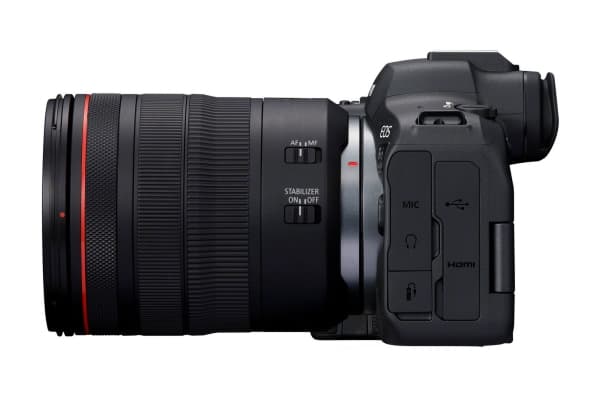Canon EOS R6 Mark II + RF 24-105mm F4 L IS USM, 24,2 MP, CMOS, Berøringsskjerm, 588 g, Sort