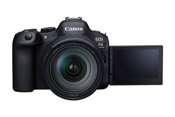 Canon EOS R6 Mark II + RF 24-105mm F4 L IS USM, 24,2 MP, CMOS, Berøringsskjerm, 588 g, Sort