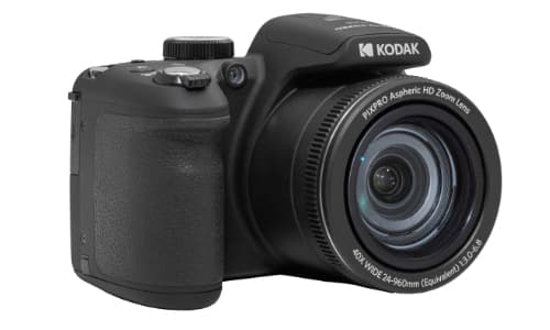 Kodak Astro Zoom AZ405, 20,68 MP, 5184 x 3888 pikseliä, BSI CMOS, 40x, Full HD, Musta