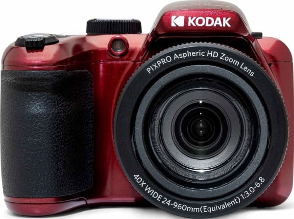Kodak Astro Zoom AZ405, 20,68 MP, 5184 x 3888 pikseliä, BSI CMOS, 40x, Full HD, Punainen