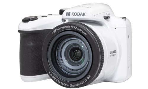 Kodak Astro Zoom AZ405, 20,68 MP, 5184 x 3888 piksler, BSI CMOS, 40x, Full HD, Hvit