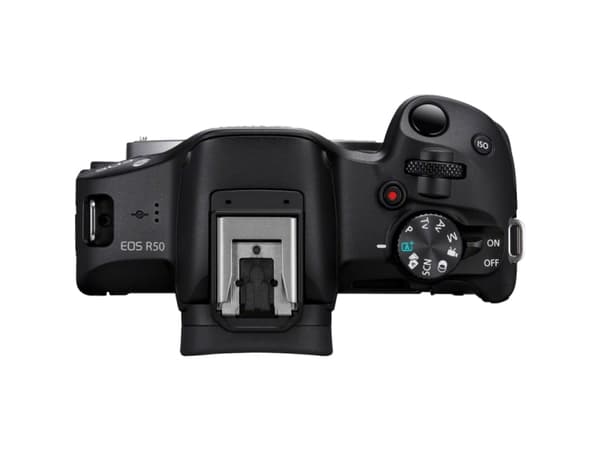 Canon EOS R50 Mirrorless Camera Content Creator Kit, 24,2 MP, 6000 x 4000 pikseliä, CMOS, 4K Ultra HD, Kosketusnäyttö, Musta