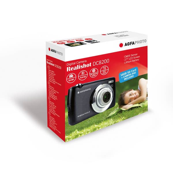 Agfa Digitalkamera DC8200 CMOS 8x 8MP Svart