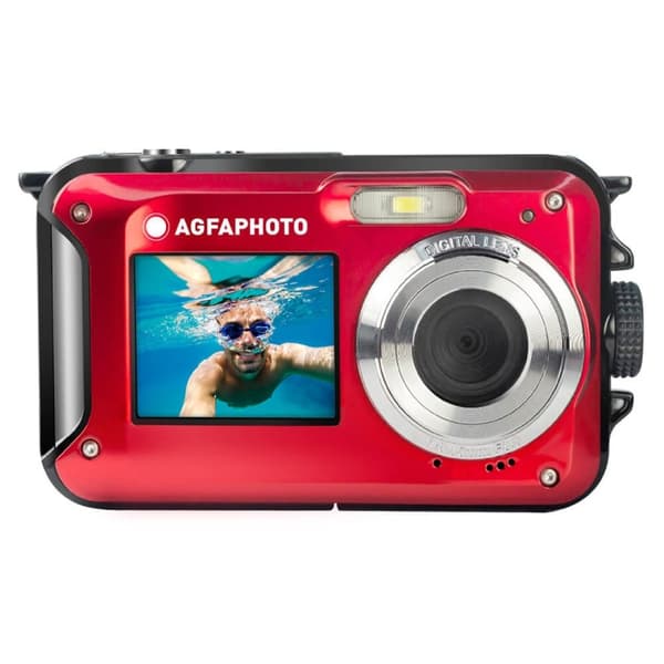 Agfa Digitalt kamera WP8000 CMOS WP 24MP Rød Full HD Rød
