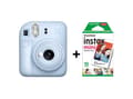 Pikkukuva 1 / 2: Pikakamera instax mini 12 PASTEL BLUE+instax mini glossy (10pl)