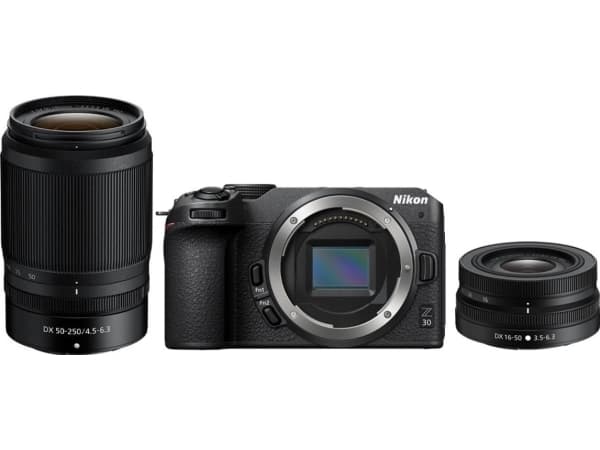 Nikon Z 30, (Z30) + NIKKOR Z DX 16-50mm f/3.5-6.3 VR + NIKKOR Z DX 50-250mm f/4.5-6.3 VR Sort