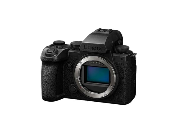 Panasonic Lumix S5IIX + S 20-60MM F3.5-5.6, 24,2 MP, 12000 x 8000 piksler, CMOS, 6K Ultra HD, Berøringsskjerm, Sort