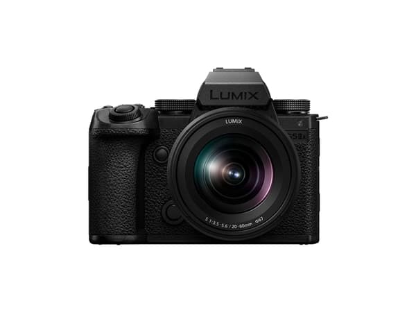 Panasonic Lumix S5IIX + S 20-60MM F3.5-5.6, 24,2 MP, 12000 x 8000 piksler, CMOS, 6K Ultra HD, Berøringsskjerm, Sort