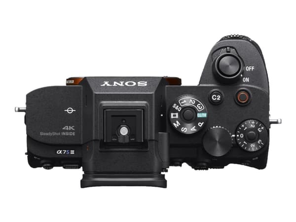 Sony a 7S III, 12,1 MP, 4240 x 2832 pixlar, Exmor R CMOS, 4K Ultra HD, Pekskärm, Svart Svart
