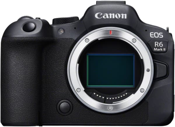 Canon EOS R6 Mark II (camera body only) Svart