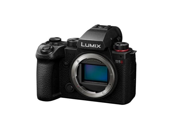 Panasonic Lumix S5II, 24,2 MP, 12000 x 8000 piksler, CMOS, 6K Ultra HD, Berøringsskjerm, Sort