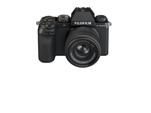 Fujifilm X Series X-S20 - Digitalkamera - spegellöst - 26.1 MP - APS-C - 6.2K / 29.97 fps - 3x optisk zoom - Fujinon XC 15-45 mm OIS PZ-lins - Wi-Fi,
