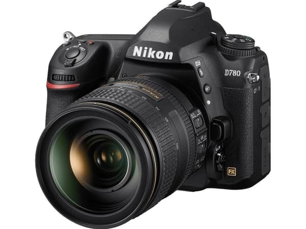Nikon D780 + AF-S 24-120mm F/4 VR kit, 24,5 MP, 6048 x 4024 piksler, CMOS, 4K Ultra HD, Berøringsskjerm, Svart