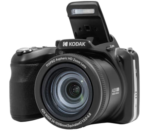 Kodak Astro Zoom AZ425, 20,68 MP, 5184 x 3888 pikseliä, BSI CMOS, 42x, Full HD, Musta
