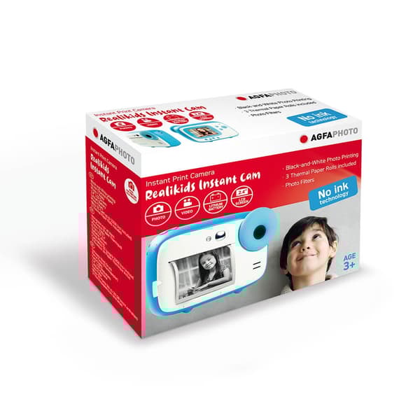 Agfa Direktutskriftskamera Realikids Blå
