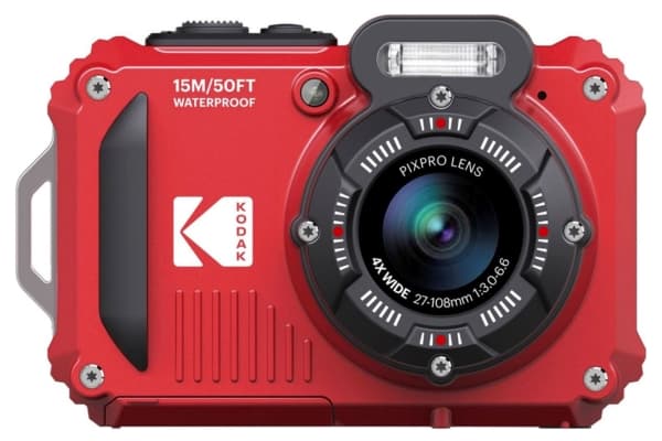 Kodak PIXPRO WPZ2, 16,76 MP, 4608 x 3456 pixlar, BSI CMOS, 4x, Full HD, Röd Röd