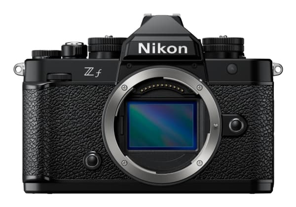Nikon Z f, 24,5 MP, 6048 x 4032 piksler, CMOS, 4K Ultra HD, Berøringsskjerm, Sort Sort