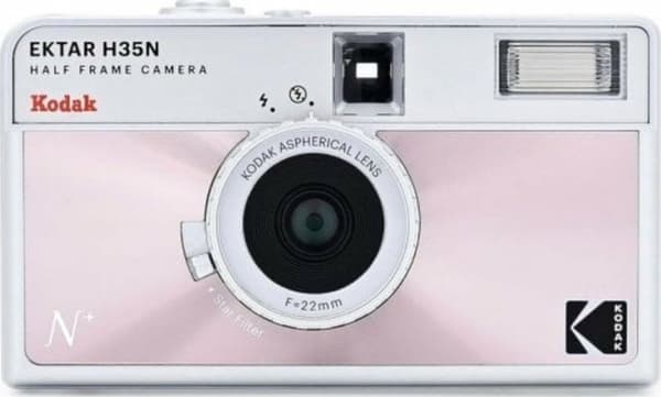 KODAK EKTAR H35N KAMERA GLAZED Pinkki
