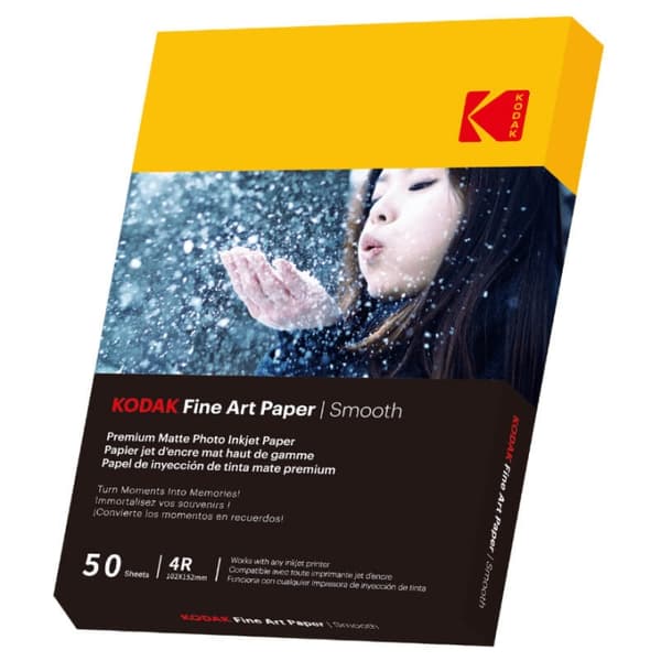 Kodak Fotopapir Matte Smooth 10x15cm 230g/m² 50 Ark