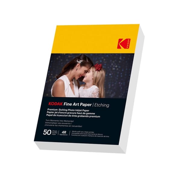 Kodak 10x15cm Fine Art Fotopapir 210g/m² 50 Ark