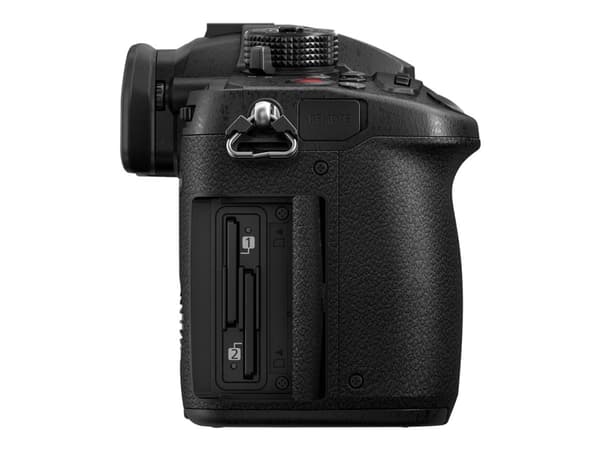 Panasonic Lumix G DC-GH5M2 - Digitalkamera - speilløst - 20.3 MP - Four Thirds - 6K / 60 fps - 5optisk x-zoom 12 - 60 mm-linse - Wi-Fi, Bluetooth