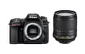 Miniatyrbilde 1 av 4: Nikon D7500, 20,9 MP, 5568 x 3712 piksler, CMOS, 4K Ultra HD, Berøringsskjerm, Sort