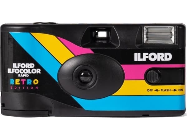 Ilford Ilfocolor Rapid Retro Single Use Camera 27 exp