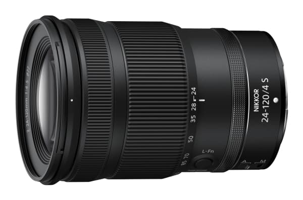 Nikon Z8 + NIKKOR 24-120/4 S, 45,7 MP, 8256 x 5504 piksler, CMOS, 8K Ultra HD, Berøringsskjerm, Sort