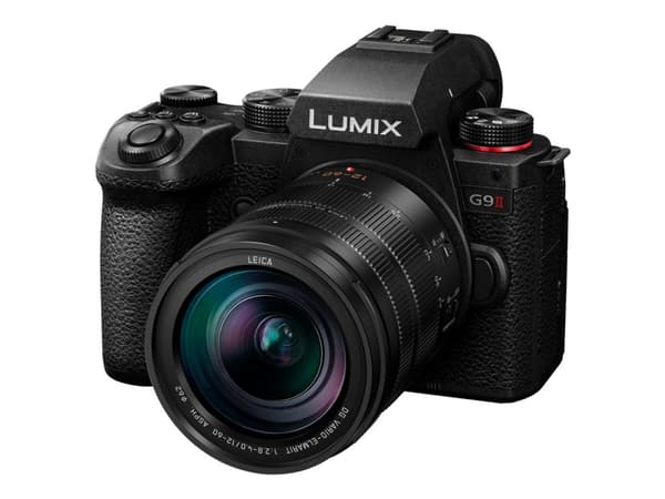 Panasonic Lumix G DC-G9M2L - Digitalkamera - speilløst - 25.2 MP - Four Thirds - 5.8K / 29.97 fps - 5optisk x-zoom - Leica 12 - 60 mm-linse - Wi-Fi, Sort